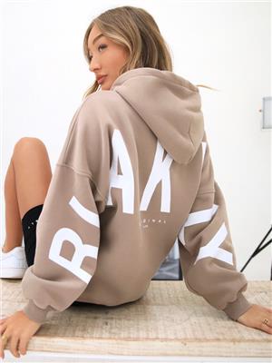 Isabel Oversized Hoodie - Taupe Brown – Blakely Clothing