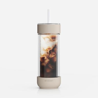 Ember Cold Tumbler | Iced coffee, Glass tumbler, Iced coffee cup