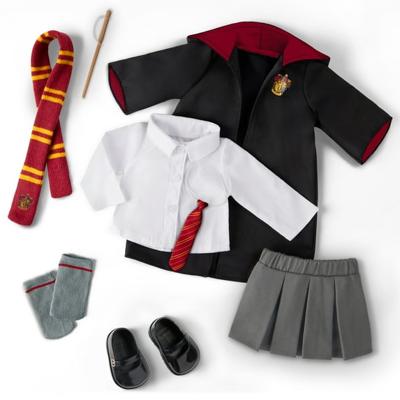 Harry Potter ™ Gryffindor ™ School Uniform with Wand for 18-inch Dolls Toys Kids 5 Years + - Walmart.com