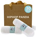 HIPHOP PANDA Bamboo Baby Washcloth- Natural Reusable Baby Wipes