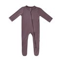 Zippered Footie in Cocoa – Kyte BABY