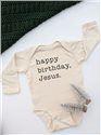 Happy Birthday Jesus Bodysuit Christmas Bodysuit Baby's | Etsy