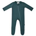 Zippered Footie in Emerald – Kyte BABY
