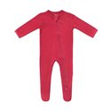 Zippered Footie in Ruby – Kyte BABY