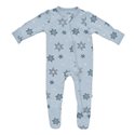 Printed Zippered Footie in Snowflake – Kyte BABY