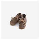 Soft-sole Leather Desert Baby Boots - Taupe – bitte