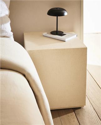 TABLE WITH CEMENT FINISH - Bedside tables - FURNITURE - BEDROOM | Zara Home United Kingdom