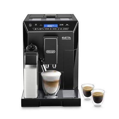 DeLonghi Eletta, Fully Automatic Bean to Cup Coffee Machine, Cappuccino and Espresso Maker, ECAM 44.660.B, 2 liters, Black