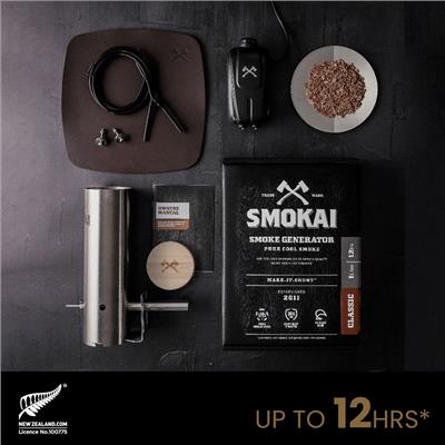 BBQ Smoke Generator - Woodchip & Pellet Smoker - Cold Smoker - Smokai