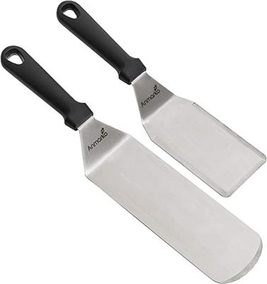 Stainless Steel Spatula Flipper and Griddle Scraper