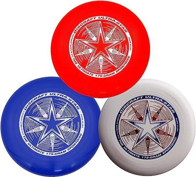 Frisbee (Pack of 3, incl. Red & Blue)