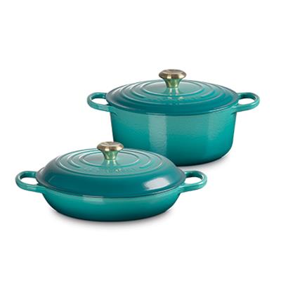 Round Dutch Oven and Braiser Set | Le Creuset