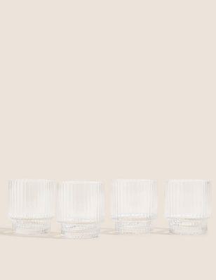 Set of 4 Handmade Celine Tumblers | M&S Collection | M&S