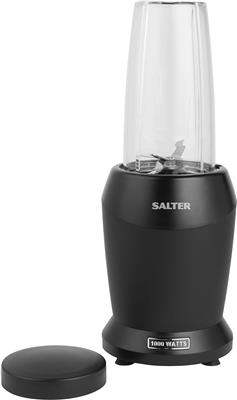 Salter EK2002V5MBLK Kuro NutriPro 1000 Multipurpose Blender -1L BPA Free Blending Jug & Storage Lid, Stainless Steel Blade, One Touch Operation, For P