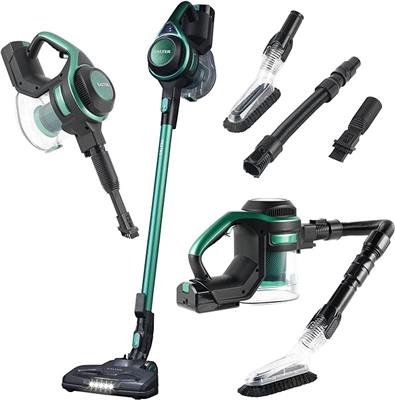 Salter SAL0046 Cordless Vacuum Cleaner - 22.2V Flexi Plus  2 In 1 Multi Surface Cleaner, Converts For Handheld Use, Includes Flexible Hose, 1.2L, 40 M