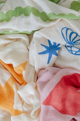 Organic Muslin Wraps - Organic Cotton Swaddles | Pekpi