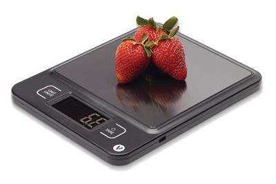 Vida by PADERNO USB Rechargeable Kitchen Scale, 11-lb