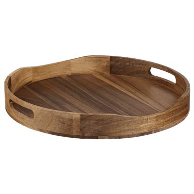 Round Acacia Wood Tray – Bouclair