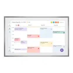 Skylight Calendar: 15 Inch Touchscreen Smart Calendar and Chore Chart Silver 150BECa - Best Buy