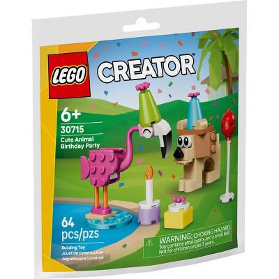 LEGO Creator Cute Animal Birthday Party 30715 : Target