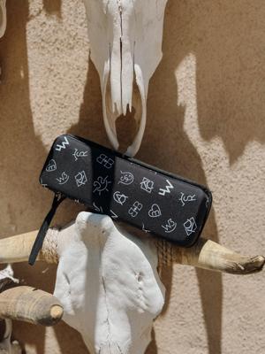 Black Branded Stethoscope Case
 – Spurrin’ Scrubs