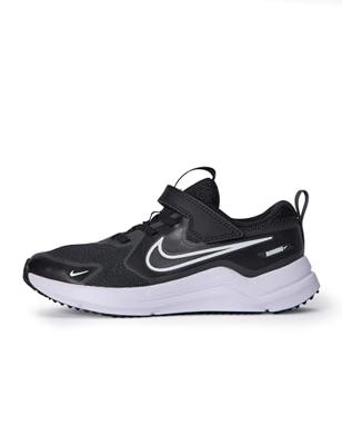 Nike Little Kids Cosmic Runner Road Running Shoes, Black/White-Anthracite, 3Y