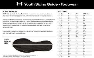 Amazon.com | Under Armour Boys Grade School Assert 10, (001) Black/White/White, 3.5, US | Running