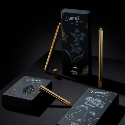 Lumos Brass – Refillable Fineliner