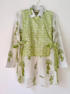 Pine Shirt and Waistcoat Set
 – Priya Keswani Label