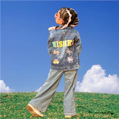 Customised Kids Denim Jacket
 – Popmelle