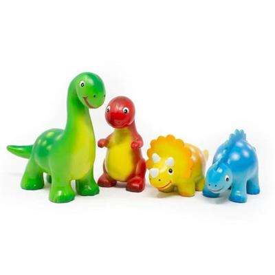 Green Rubber Toys Beagle Mini Dino Collection — Simply Green Baby