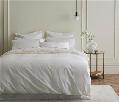1200 Thread Count Egyptian Cotton Quilt Cover Set | White
      
      
       | Bedding co