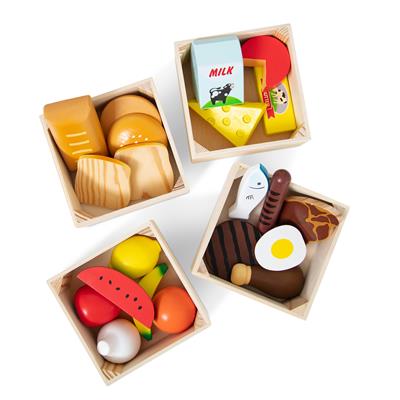 Food Groups Toy | Wooden Food Set
