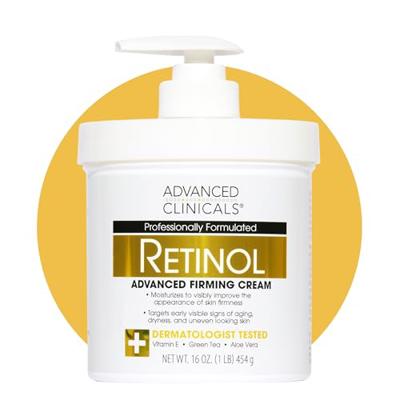 Advanced Clinicals Retinol Body Lotion & Face Moisturizer | Visible Anti Aging Skin Care Retinol Body Cream For Women & Men Targets Look Of Fine Lines