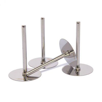 Ateco Heating Core Rods - Pack of 4 (Flower Nail Shape) | Lollipop Cake Supplies