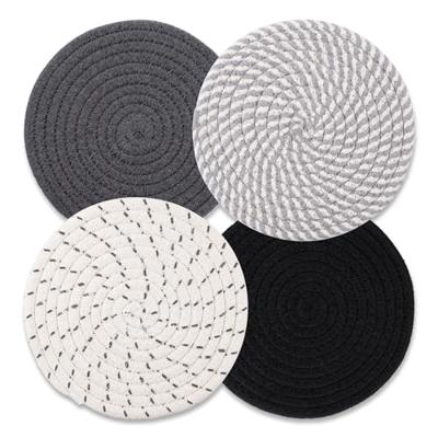 Trivets for Hot Dishes, Hot Pads for Kitchen, 7 Trivets for Hot Pots and Pans, Pot Holders for Kitchen, Pot Holders Heat Resistant 4-Pcs, Kitchen Es