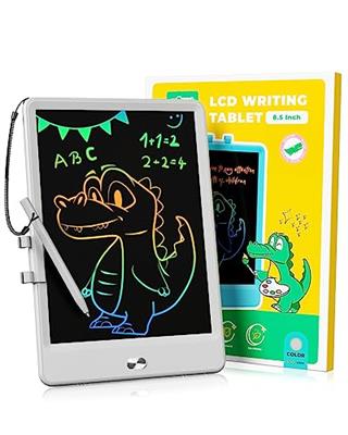 KOKODI 8.5-Inch LCD Writing Tablet - Colorful Doodle Board and Electronic Drawing Pad for Kids - Educational Toy Gift for 3-7 Year Old Boys and Girls