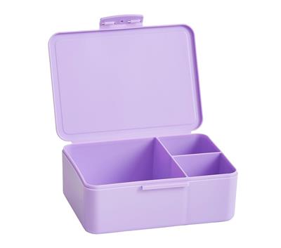 All-in-one Recycled Rectangle Bento Box, Lavender
