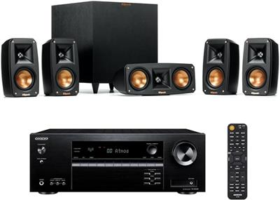 Amazon.com: Klipsch Black Reference Theater Pack 5.1 Surround Sound System : Electronics