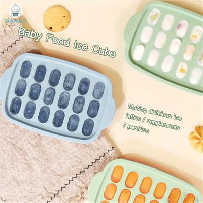 Silicone Ice Cube Tray Mold Household Making Food Mold Lid