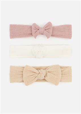 Bow Cotton Headbands 3 Pack | Woolworths.co.za