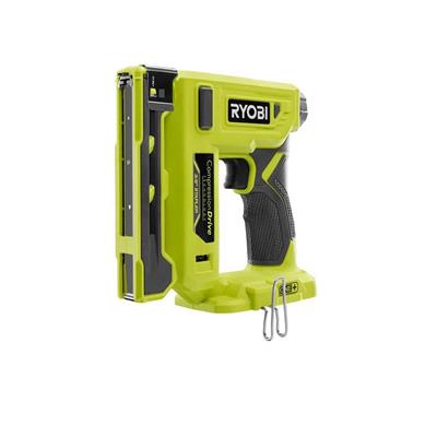 RYOBI ONE+ 18V Cordless Compression Drive 3/8 in. Crown Stapler (Tool Only)