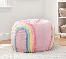 Candlewick Rainbow Blush Anywhere Beanbag™ | Pottery Barn Kids