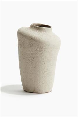 Tall terracotta vase - Light beige - Home All | H&M GB