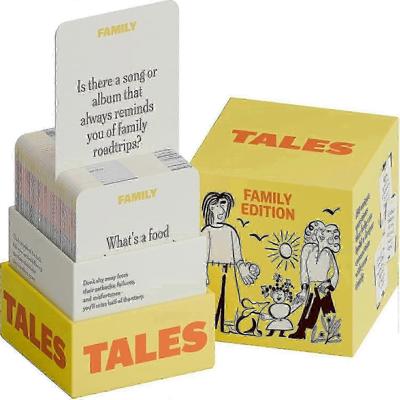 TALES 150 Conversation Cards, Family Edition, Perfect for Family Games for Adults, Teens, and Kids, Gifts, Holidays, and Gatherings - Walmart.ca