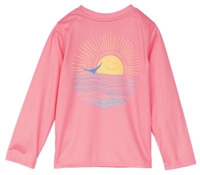 World Wide Sportsman Surfcaster Crew-Neck Long-Sleeve Shirt for Toddlers or Kids