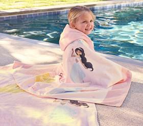 Disney Princess Castles Hooded Towel UPF 50+ | Pottery Barn Kids