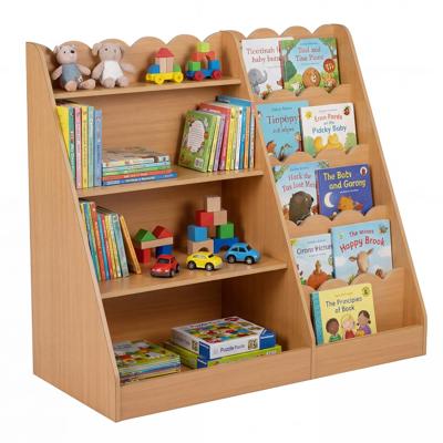 HONEY JOY Kids Bookshelf, Toddler Bookcase Toy Organizer – Babyjoy