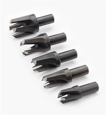 Set of 5: Veritas Imperial Tapered Snug-Plug Cutter Sets - Lee Valley Tools