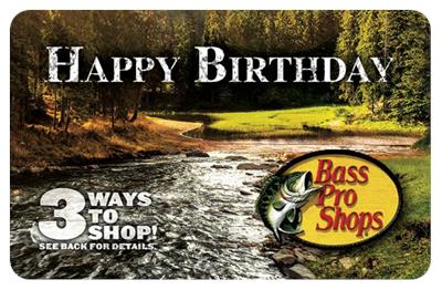 ​​​﻿﻿​​Bass Pro Shops Happy Birthday Gift Card | Bass Pro Shops